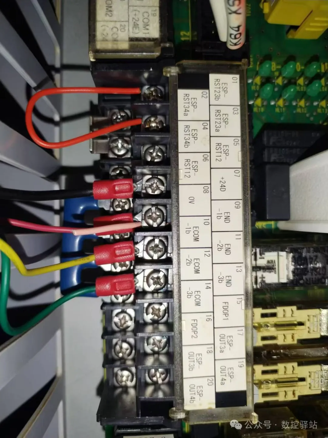 FANUC小黄机 EX1083 EX1023 EX1003 继电器异常(KA12 DCS)报警案例
