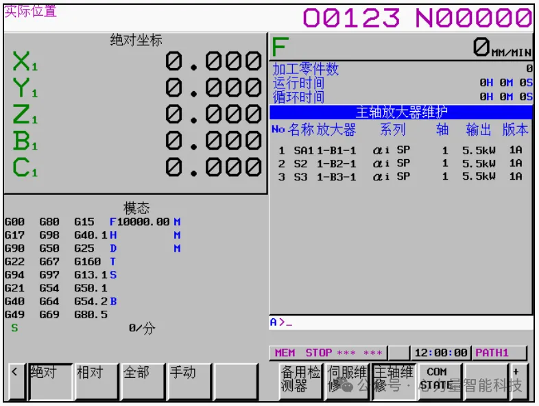 FANUC | FSSB 设定界面介绍