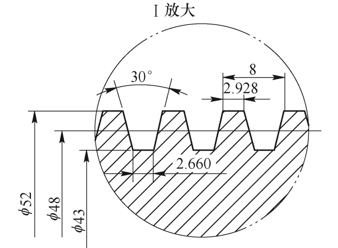 利用宏程序实现大螺距梯形螺纹加工